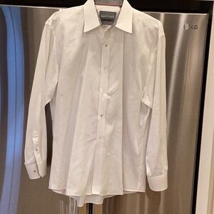 Johnston & Murphy Men's Classic White Shirt size XL